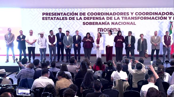 COORDINADORES DE LA DEFENSA DE LA SOBERANÍA Y TRANSFORMACIÓN: MORENA PARA 2027