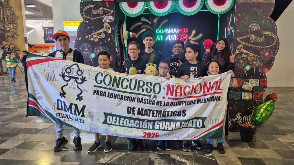 NIÑOS DE GTO A LA OLIMPÍADA MEXICANA DE MATEMATICAS